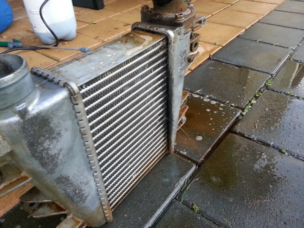 Nissan patrol intercooler leaking oil #3