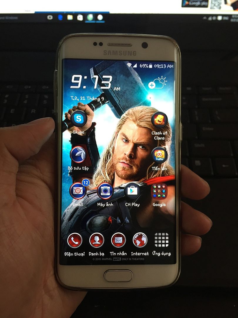 Galaxy S6 Edge 64G Trắng