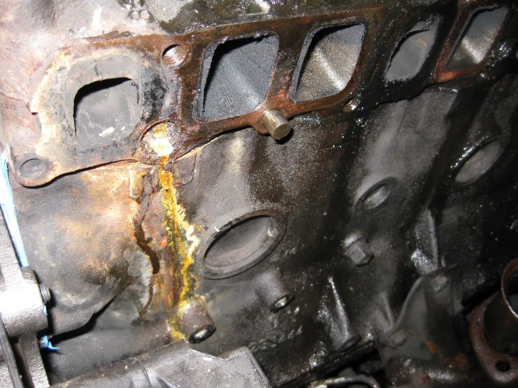 Jeep wrangler manifold leak #1