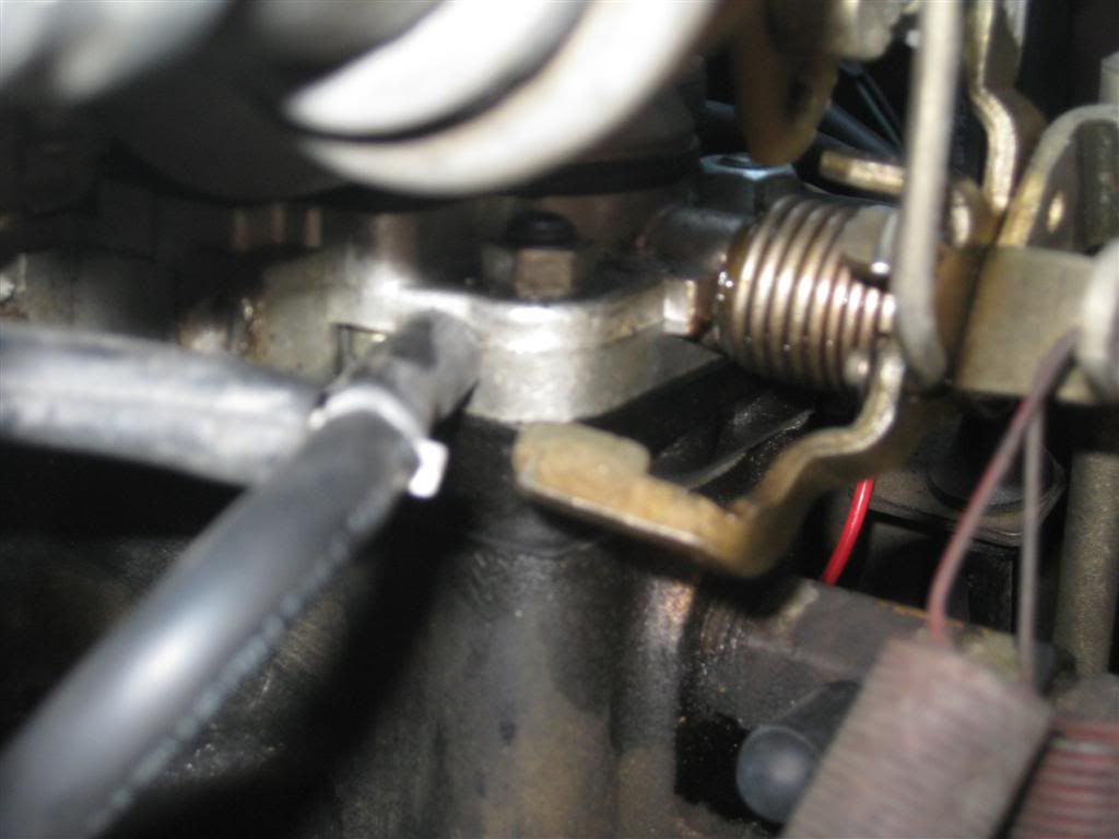 Carb leaking fuel at throttle linkage Jeep Enthusiast Forums