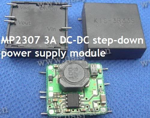 1 pcs MP2307 DC-DC step-down power supply KIS-3R33s module I/P 4.75-23V ...