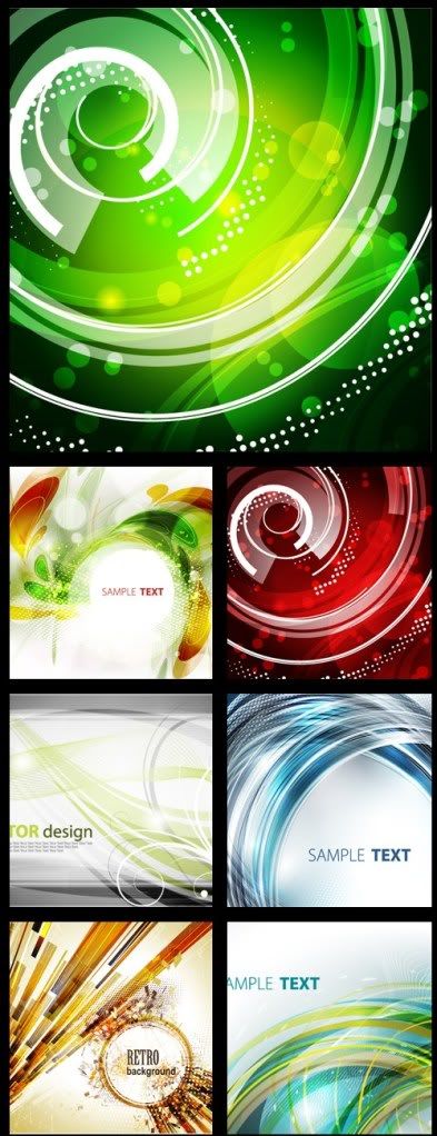 Stock vectors - Abstract backgrounds