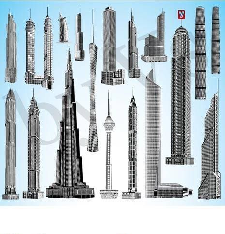 Stock vector - Skyscrapers