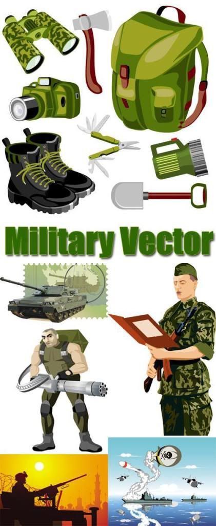 Stock Vector - Military 
