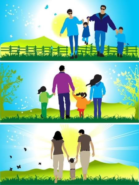 Family Day Vector
