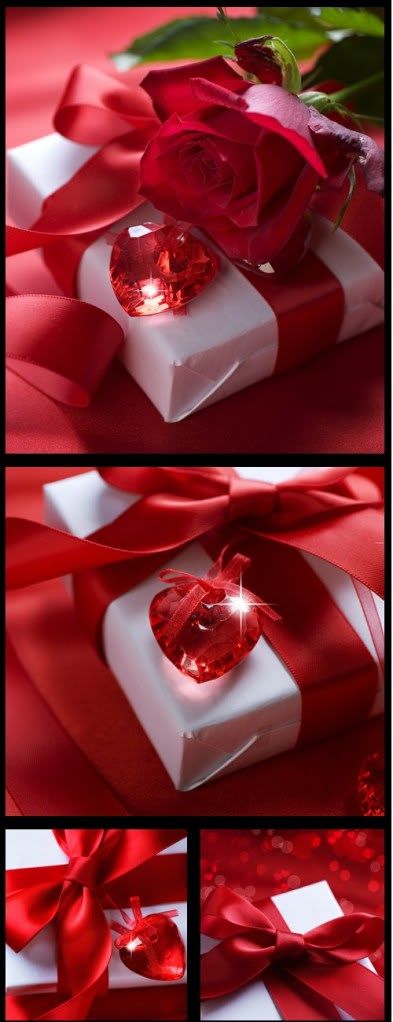 Stock Photo - Red gifts