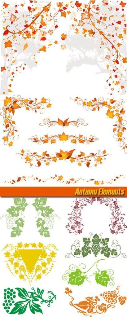 Stock vector - Autumn Elements