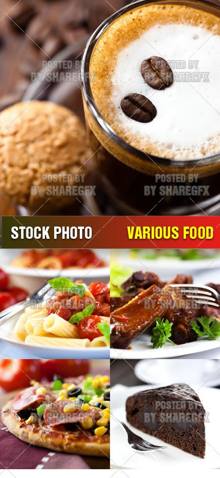 Stock Photo - Various Food