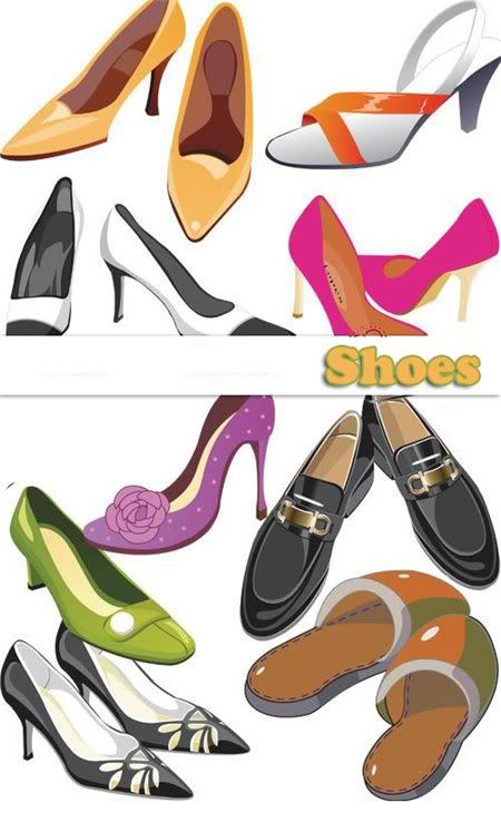 Stock vector - Shoes for Women