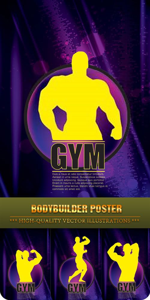 Bodybuilder-Poster