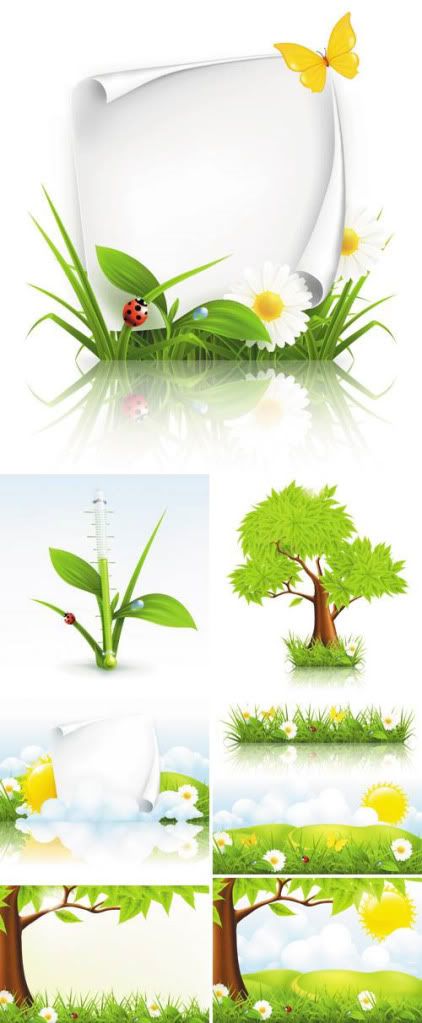 Stock vector - Spring Nature
