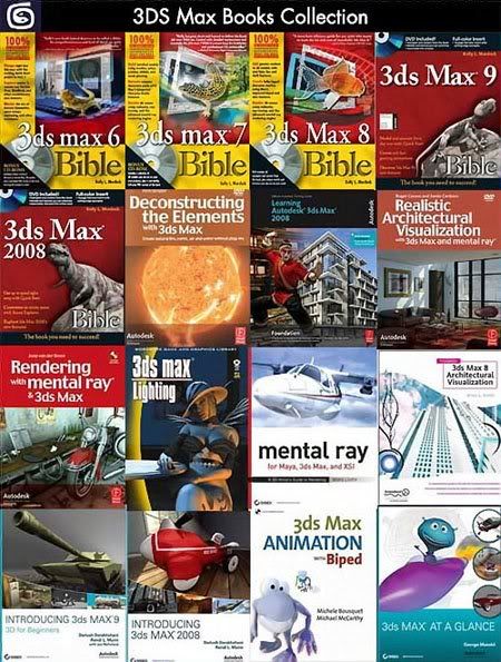 3Ds Max Books Huge Collection