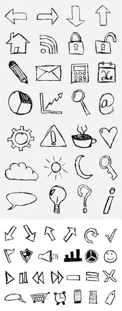 Stock Vectors - MediaLoot Hand Drawn Sketch Icon