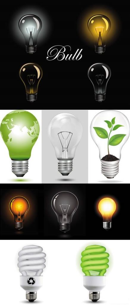 Stock vector - Bulb Collection