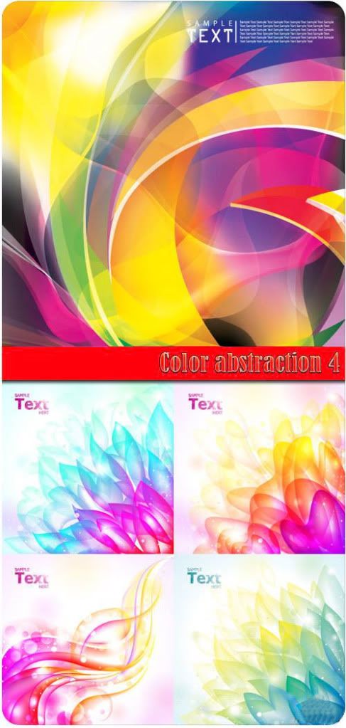 Stock vector - Color abstraction