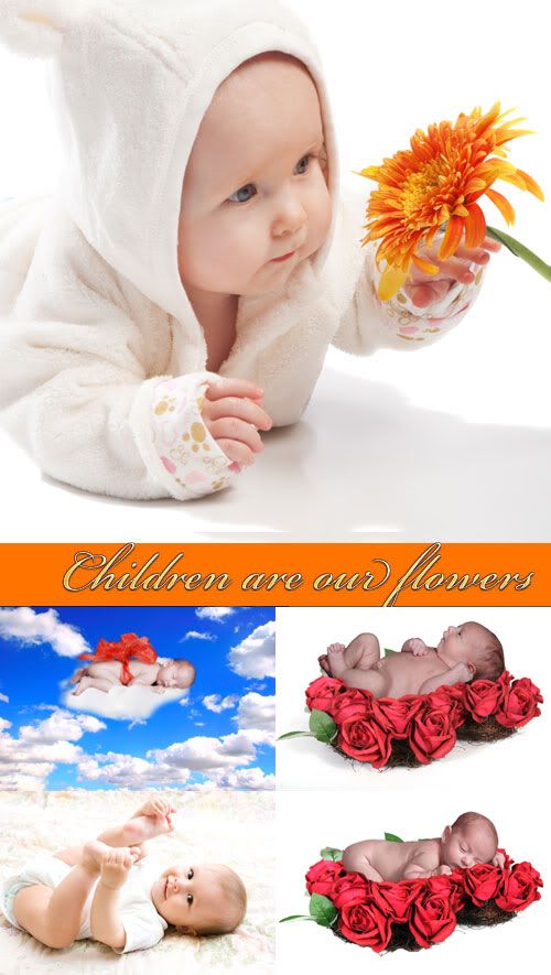 Stock Photo - Children are our flowers