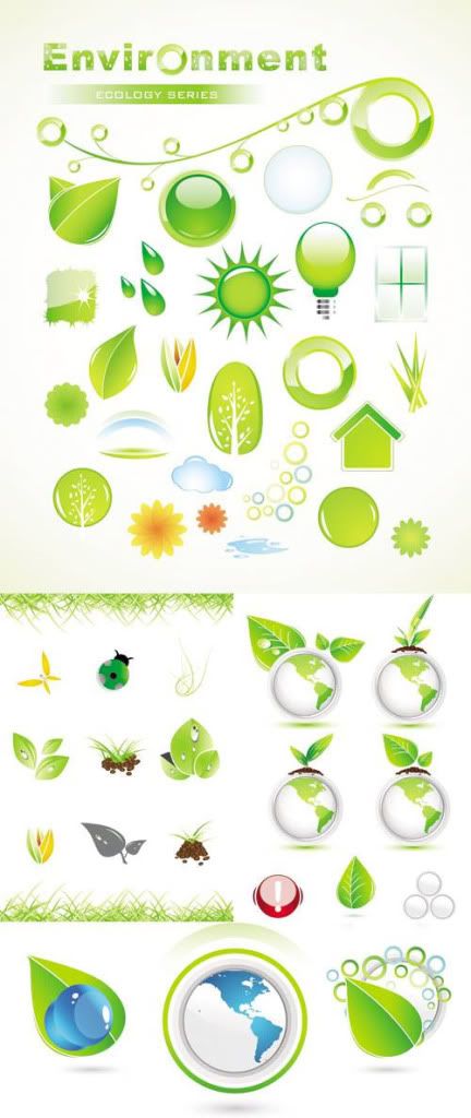 Stock vector - Environmental Icons