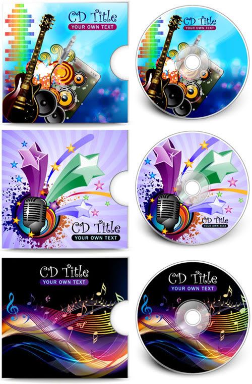 dvd cover template free. Stock Vector - CD cover