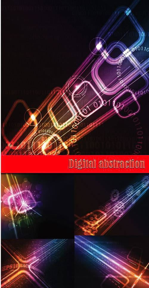 Stock vector - Digital abstraction