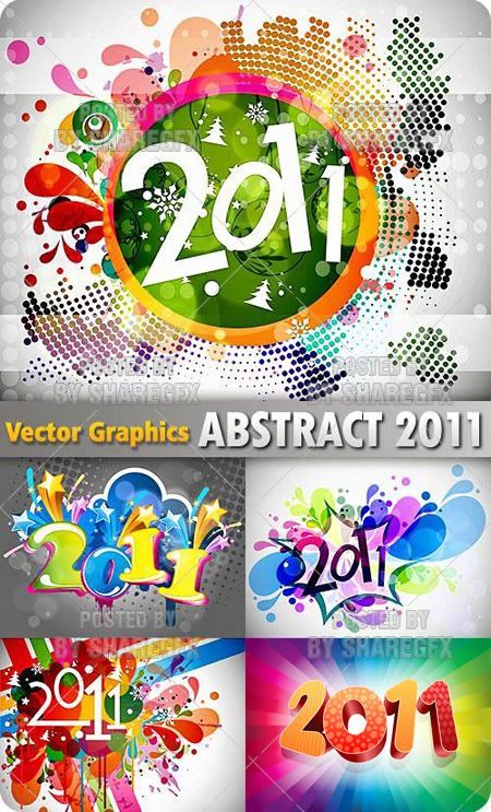 Abstract New Year Concepts