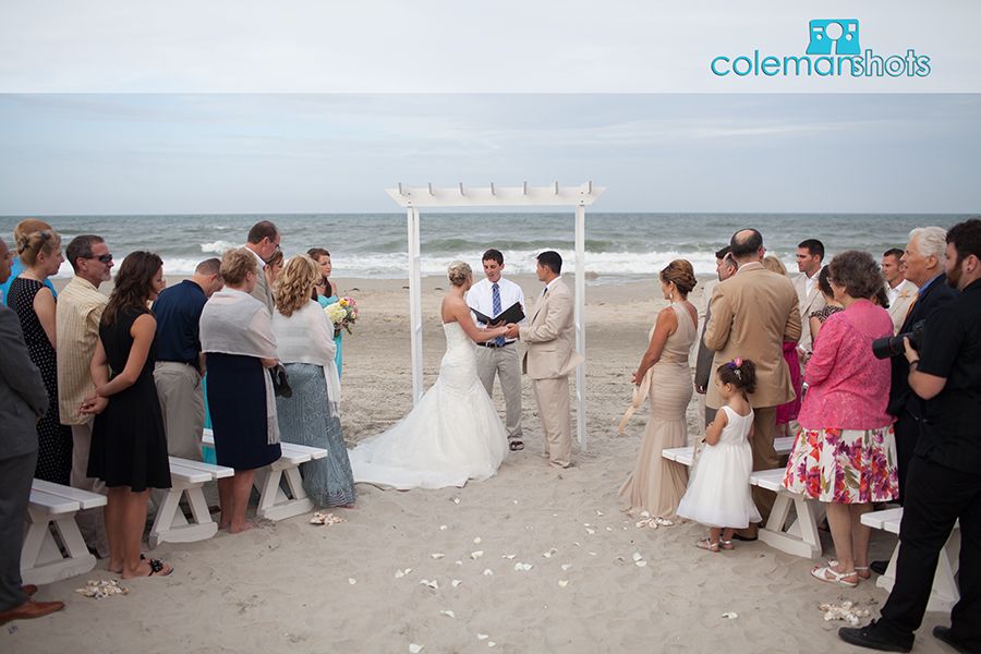 Corolla Beach Wedding