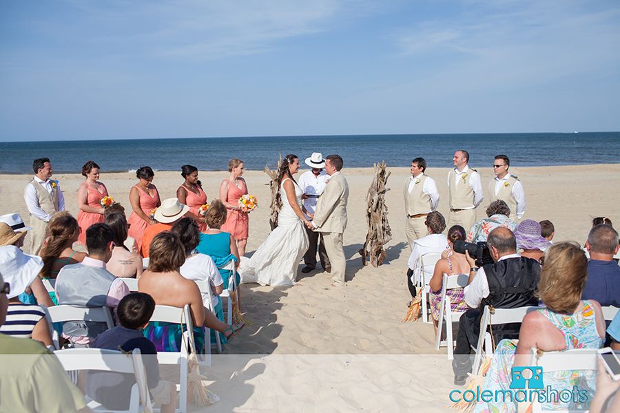 Nags Head Beach Wedding