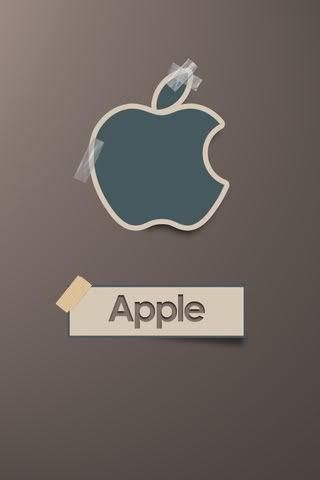 apple logo iphone wallpaper