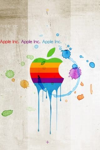 apple logo iphone wallpaper