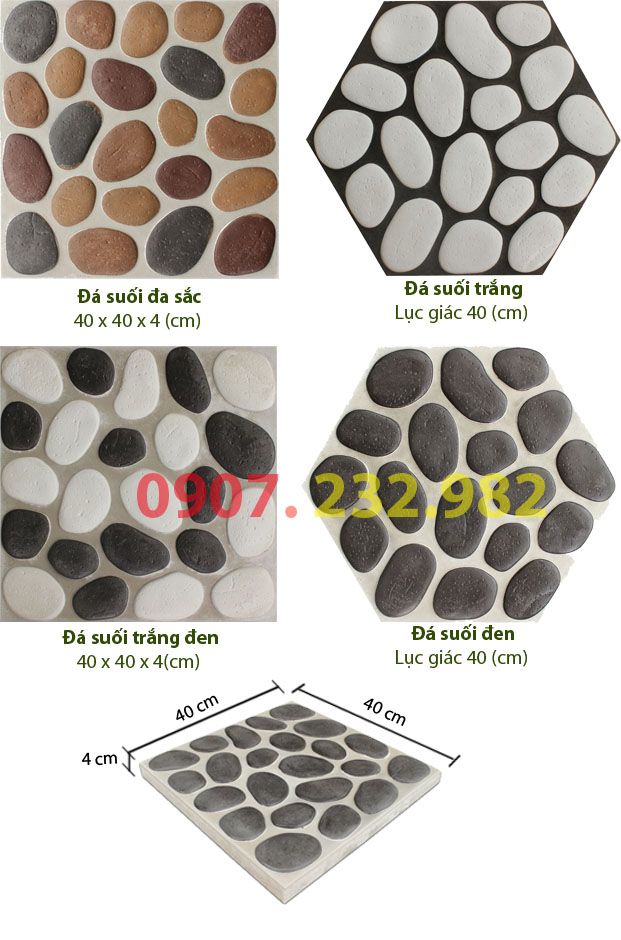 Gạch sân vườn - Gạch ốp tường - Trang trí nội ngoại thất - 3