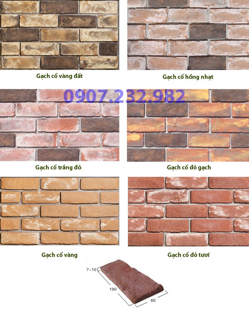 Gạch sân vườn - Gạch ốp tường - Trang trí nội ngoại thất - 13