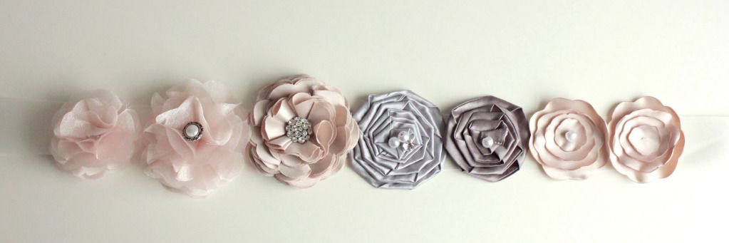 All four different styles of flowers.  Different embellishment ideas in each.