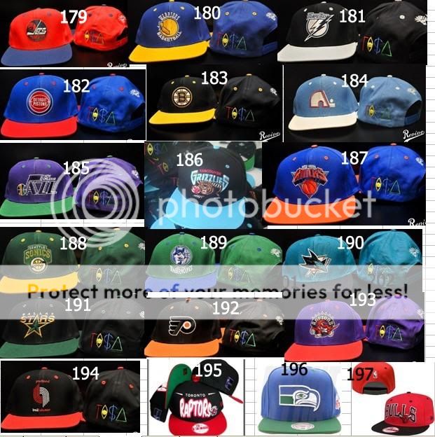 WHOLESALE SNAPBACKS 10ps one order $ 169.99