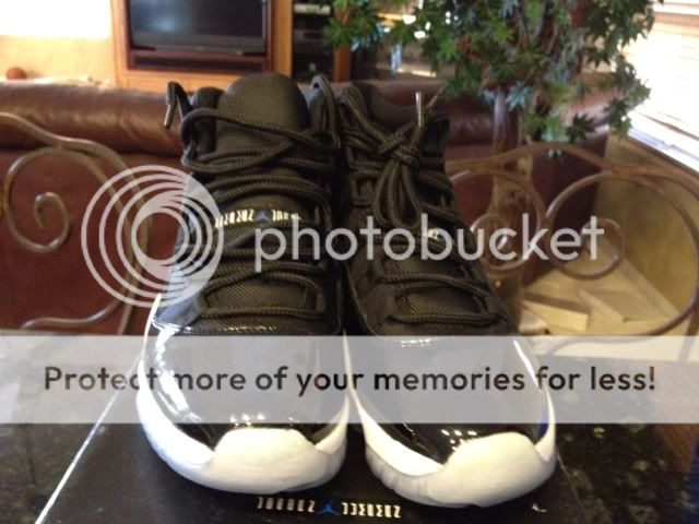 Air Jordan XI 11 Space Jam Concord Bred Cement 2009  