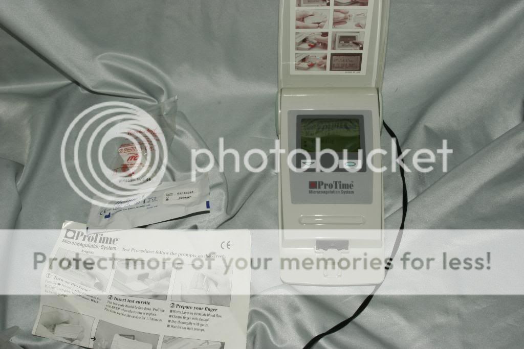 Protime Microcoagulation System Pro Time with Case and accessories 