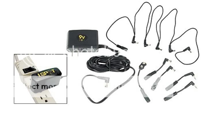 VISUAL SOUND ONE 1SPOT PEDAL BOARD POWER SUPPLY KIT  