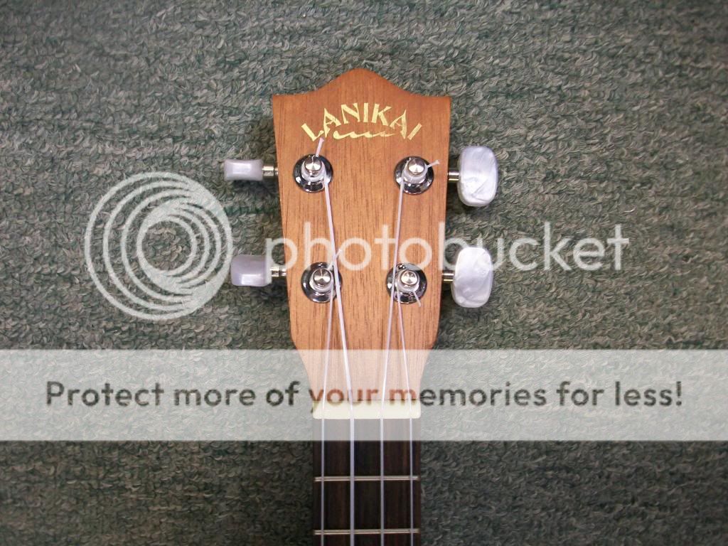 LEFT HANDED LANIKAI SOPRANO MAHOGANY WOOD UKE UKULELE+  