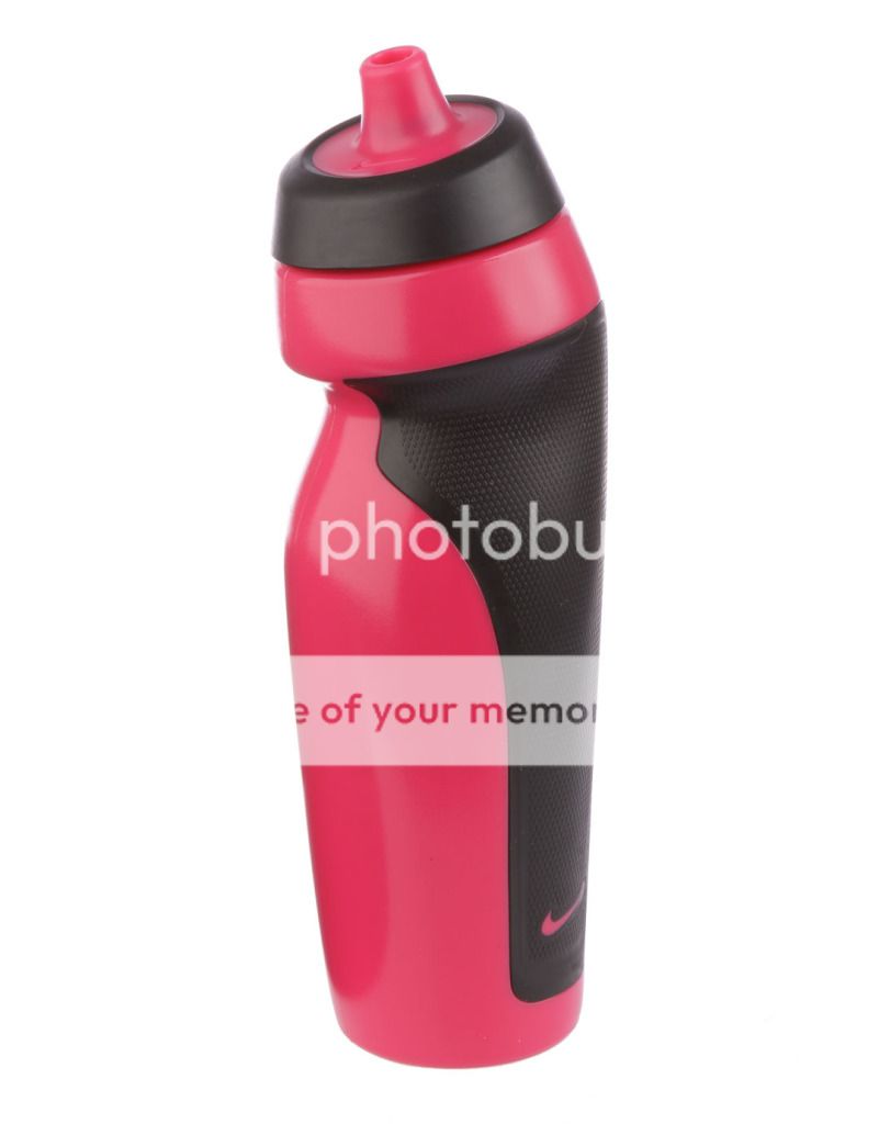 NIKE PINK LEAKPROOF DRINK WATER BOTTLE   Sports Training Gym Bright