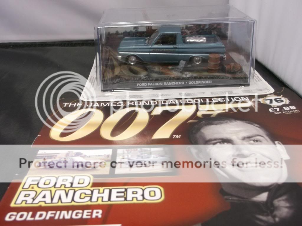 James Bond Car Collection Issue 76 Ford Falcon Ranchero Goldfinger