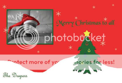 Custom Personalized Digital Christmas Card Holiday Printable 6 x 4 