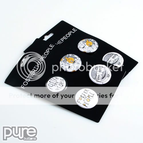 Foster the People Button Packs