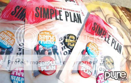 Simple Plan Custom Button Packs