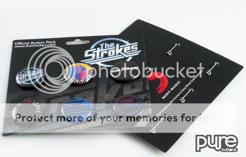 The Strokes Custom Button Packs