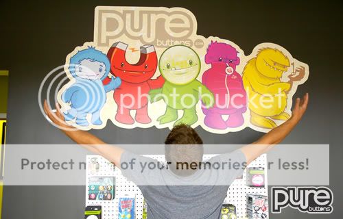 Pure Buttons Wall Decal